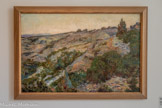 <center>Musée d'Art Moderne de Céret</center>George-Daniel de Monffreld
(1856-1929)
Paysage rocheux 1888
Huile sur bois