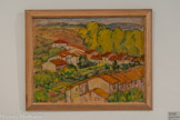 <center>Musée d'Art Moderne de Céret</center>Pierre Brune (1887-1956)
Paysage du Midi
s.d. Huile sur contreplaqué
