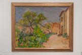 <center>Musée d'Art Moderne de Céret</center>Pierre Brune (1887-1956)
Le Castellas au printemps à Céret
s.d.
Huile sur panneau