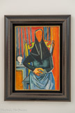 <center>Musée d'Art Moderne de Céret</center>Edouard Pignon (1905-1993)
Femme assise 1945
Huile sur toile