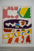 <center>Musée d'Art Moderne de Céret</center>Shirley Jaffe
Four Horizons 1989
Huile sur toile