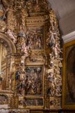 <center>Ermitage Notre-Dame de Font-Romeu.</center>A droite statue de l'Espérance. Au-dessus, Saint-Ambroise et Saint-Augustin. Petits tableaux, en bas l’Adoration des Mages, en haut la Visitation.