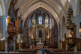 <center>Notre-Dame de la Réal.</center>L’abside à sept pans, voûtée d’ogives est plus basse et plus étroite que la nef.