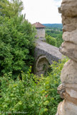 <center>Beauvoir-en-Royans</center>Le château delphinal. Le dessus du pont donnant accès au château.