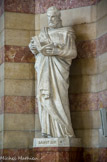 <center>La Basilique Cathédrale Sainte-Marie-Majeure</center>Les statues des quatre évangélistes par Louis Botinelly. St Luc.