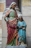 <center>La Basilique Cathédrale Sainte-Marie-Majeure</center>Le transept ouest. Ste Anne et la Vierge enfant.