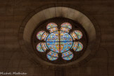 <center>La Basilique Cathédrale Sainte-Marie-Majeure</center>La rosace du porche d'entrée.