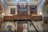 <center>L’église Sainte Marie </center>L’orgue de Grinda (1754-1843). Il se compose d'une seule plate-face flanquée de deux tourelles sommées d'une corniche  Cet orgue a été inauguré en 1792. C’est l’orgue le plus ancien du département. C’est un orgue de quatre pieds, avec bourdon, montre, nazard, doublette, tierce, plein-jeu, voce humana (voix humaine) de trente notes, soit 530 tuyaux pour un clavier de 53 notes. L’orgue Grinda a été restauré en 1982 par Y. Cabourdin en conservant le plus possible les pièces d’origine. La Montre se compose de quarante cinq tuyaux au total dont les écussons forment une sorte d'accolade. Il est à noter que la tribune exécutée par Grinda porte les mêmes décors que le buffet.