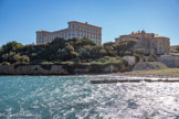 <center>La palais du Pharo.</center>A gauche, la palais du Pharo, à droite, les bâtimentsde l’Institut de médecine tropicale du service de santé des armée de 1905 à 2013.