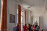 <center>La préfecture de police des Bouches-du-Rhône</center>Le jardin d'hiver (secrétariat de la préfète de police).
Le volume de cet espace a été modifié. À l'origine. Il s'agissait d’une galerie qui allait jusqu’à la salle à manger comme le prouve le décor qui se poursuit dans les deux bureaux attenants.
Ce décor de pilastres ioniques et de pergola au treillis complexe évoque une fonction de jardin d’hiver, corroborée par son orientation sud et sa vue plongeante sur le jardin de la préfecture des Bouches-du-Rhône.