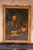 <center>Salle du Roi.</center>Portrait présumé de Monseigneur Louis Sextius de Jarente de La Bruyère. France, 18e siècle. Huile sur toile.