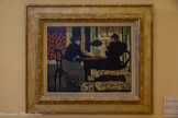<center>Edouard VUILLARD 1868-1940</center>Deux femmes sous la lampe, 1892. Huile sur toile. Legs Grammont, 1955.
Collection du Centre Pompidou, MNAM/CCI, Paris.