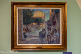 <center>Henri DOUCET 1883-1915</center>Place de Saint-Tropez, 1906.
Huile sur toile.
Don de Charles Vildrac, 1937