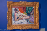 <center>Henri MANGUIN 1874-1949</center>La gitane à l’atelier, 1906.
Huile sur toile.
Achat par la Ville de Saint-Tropez, 1976