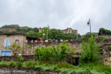<center>Cordes-sur-ciel.</center>À sa création, le village reçut le nom occitan médiéval de Còrdoa, vraisemblablement en référence à la ville de Cordoue. En occitan moderne le nom est devenu Còrdas d’Albigés ou simplement Còrdas. En effet, il existait des ateliers de tannerie le long du Cérou et la ville espagnole de Cordoue était connue pour son artisanat du cuir. Lors de la Révolution française, la ville est rebaptisée Cordes-la-Montagne. En 1947, une journaliste romancière et poétesse, Jeanne Ramel-Cals, invente le nom de Cordes-sur-Ciel, le village émergeant de la mer de nuages qui entoure la colline centrale, majoritairement à l'automne et au printemps. Le nom de la commune est changé officiellement en 1993 par le ministre de l'Intérieur et futur maire de Cordes-sur-Ciel, Paul Quilès. Ceci pour différencier Cordes(81) et Gordes (84).