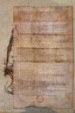 <center>Cordes-sur-ciel. Musée Charles Portal.</center>Les Sorts des Apôtres
Parchemin du XIIIe  siècle, trouvé en 1866 dans le mur d'une maison gothique de la cité de Cordes, ce document se compose de 57 phrases, chacune prolongée par un fil de couleur.
Pour connaître son avenir le «client» tirait un filet et l'oracle commentait la sentence correspondante. Les Sorts des Apôtres commence par une prière donnant ainsi une caution divine à la prédiction. L'absence de référence à la Vierge (ce qui pouvait être considéré comme de l’albigéisme) et le coté divinatoire d'un tel document était en contradiction totale avec le dogme imposé par l'Inquisition... ce qui pouvait se révéler très dangereux pour la vie de l'oracle et pour ses biens. Est-ce la raison pour laquelle ce parchemin a été caché ?