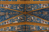 <center>La cathédrale Sainte-Cécile</center>De bas en haut, de gauche à droite : Saint Sylvestre, Azor, Eliacim, Saint Urbain. Sainte Marie l'Egytienne, Abiut, Zorobabel, Sainte Marthe. Sainte Anastasie, Salathiel, Jechonias, Sainte Liberate.