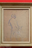 <center>Musée Toulouse-Lautrec</center>Henri de Toulouse-Lautrec
Aristide Bruant chantant dans son cabaret
1892
Peinture à l’essence sur carton
Albi, musée Toulouse-Lautrec.
Donation de la Comtesse de Toulouse-Lautrec et famille, 1922