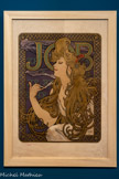 <center>Musée Toulouse-Lautrec</center>Alfons Mucha
JOB
1898
Lithographie en couleurs.
Paris, musée des Arts décoratifs