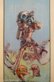 <center>Abbaye de Beaulieu-en-Rouergue  </center>Dado (Miodrag Duric, dit Dado) (Cetinje, Yougoslavie, 1933 - Pontoise, 2010)
Suétone
1998
Huile sur toile marouflée sur bois