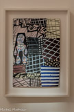 <center>Abbaye de Beaulieu-en-Rouergue  </center>Jean Dubuffet (Le Havre, 1901 - Paris, 1985) 
Site au touriste (A 85)
4 août 1979
Acrylique sur papier entoilé collé