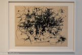 <center>Abbaye de Beaulieu-en-Rouergue  </center>Georges Mathieu
(Boulogne-sur-Mer, 1921 - Boulogne-Billancourt, 2012)
Sans titre
1954-1955
Encre de Chine sur papier vélin