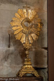 <center>Najac : Église Saint-Jean l’Évangéliste.</center>Une monstrance.