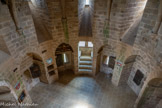 <center>Najac : Forteresse Royale. </center>La CHAPELLE ST JULIEN dans le donjon.