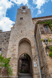 <center>Bruniquel</center>Porte Méjane ou de l'Horloge, du Beffroi ou du Mazel