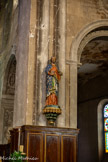 <center>Gaillac</center>L’église Saint-Pierre. Le chœur. Saint Joseph.