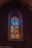 <center>Gaillac</center>L’église Saint-Pierre. Le Domine quo vadis ? (Seigneur où vas-tu ?), épisode de la tradition, narrant une rencontre à Rome entre Jésus et Pierre avant l'arrestation et la mort de ce dernier. Peintre verrier Honoré Fauré, Gaillac, 1899.