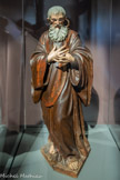 <center>Le musée Goya.</center>Anonyme
ÉCOLE ESPAGNOLE - XVIIIe SIÈCLE
Saint François de Paule
S.D.
BOIS POLYCHROME