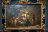 <center>Le musée Goya.</center>Eugenio LUCAS Y VELÂZQUEZ
(MADRID, 1817 - ID.. 1870)
L’Extrême-onction
VERS 1855 HUILE SUR TOILE
