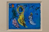 <center>Esquisse pour Moïse devant le Buisson ardent</center>1960-1966.
Crayon, pastel, gouache et encre de Chine sur papier
