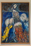 <center>La Traversée de la Mer Rouge</center>1955. Huile sur toile de lin
Dépôt du musée national d’art moderne. Paris, au musée national Marc Chagall