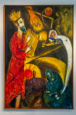 <center>Le Roi David</center>1951.
Huile sur toile.
Dépôt du musée national d’art moderne. Paris, au musée national Marc Chagall.