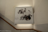 <center>Sorèze</center>Escalier qui monte au musée Dom Robert et de la tapisserie du XXe siècle.