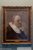 <center>Le musée de l'abbaye-école</center>Le Révérend Père Lacordaire.
Jean-Joseph Constant dit Benjamin dit Benjamin-Constant (1845-1902)
Huile sur verre Fin 19éme siècle. Peintre orientaliste et portraitiste. Après des études dès 1860 à l'École des Beaux-Arts de Toulouse où il est élève Jules Garipuy, Benjamin-Constant entre à l'Ecole des Beaux-Arts de Paris en 1866. Il y est l'élève d’Alexandre Cabanel, auquel il succède comme enseignant. Sa manière orientaliste est influencée par Eugène Delacroix. Il est notamment l’auteur de la fresque d’un mur de la salle des Illustres du Capitole de Toulouse.
La renommée de ce peintre s’accroît lors de ses voyages aux États-Unis et en Angleterre. Il fait fortune grâce à son art du portrait auprès des familles patriciennes et des magnats de l’industrie. En Angleterre, la commande la plus prestigieuse qui lui revint fut le portrait de la Reine Victoria, peu avant le Jubilé royal.