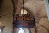 <center>Basilique Saint-Sernin de Toulouse</center>Ex-voto de la peste 1528. Maquette de l'église de saint Sernin et du donjon de la maison de ville (Actuel donjon du Capitole) ; au dessous les armes de la ville de Toulouse.