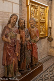 <center>Basilique Saint-Sernin de Toulouse</center>Chapelle Saint-Espri. La chapelle et l'autel sont consacrés au Saint-Esprit, sous l'invocation de saint Exupère, évêque de Toulouse, le corps duquel y repose dans une chasse de vermeil, qui fut donnée par messieurs les Capitouls de la même ville où il fut mis le 13 avril 158