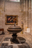 <center>Basilique Saint-Sernin de Toulouse</center>Les fonts baptismaux.