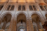 <center>Basilique Saint-Sernin de Toulouse</center>Les tribunes sur les collatéraux.