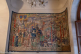 <center>Le Capitole.</center>Le Moyen Âge est encore représenté dans la « Scène de Tournoi au XIVe siècle », carton préparatoire à la réalisation d'une tapisserie, située dans le palier intermédiaire.