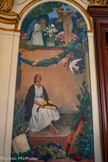 <center>Le Capitole.</center>Paul-Albert Laurens, la Musique. Ces deux toiles sont plus tardives que celle du plafond, placées dans les années 1930.