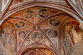 <center>Couvent de Jacobins.</center>La chapelle Saint-Antonin est située entre le réfectoire et la salle capitulaire. Elle est construite et décorée entre 1335 et 1341 aux frais de Dominique Grima, frère prêcheur et évêque de Pamiers. Elle est destinée à recevoir les tombes des chanoines et la dépouille de son fondateur.