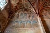 <center>Couvent de Jacobins.</center>La chapelle Saint-Antonin. Les murs présentent des peintures de la vie de saint Antonin, patron de la cathédrale de Pamiers.