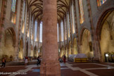 <center>Couvent de Jacobins.</center>La deuxième campagne d'agrandissement a duré de 1245 à 1252 et a permis d'allonger l'église vers l'est, où un nouveau chœur est aménagé avec des chapelles funéraires.