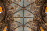<center>Chapelle des Carmélites</center>Des Esprits dotés d'une grâce aérienne et de guirlandes de fleurs précèdent les fidèles dans leur élévation spirituelle.
Ces images sacrées devaient guider leur imagination vers Dieu. La virtuosité illusionniste de Despax et son atelier est sensible dans l'architecture en trompe-l’œil .