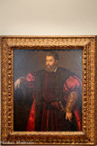 <center>Hôtel d’Assézat avec Fondation Bemberg.</center>TIZIANO VECELLiO dit LE TITIEN (d’après)
(1488-1576)
Portrait d’Alfonso Ier d’Este
Fin du 16e siècle
Huile sur toile