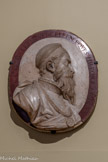 <center>Hôtel d’Assézat avec Fondation Bemberg.</center>ANONYME, ITALIE, FLORENCE
16e siècle
Profil d’un chevalier de Malte
Marbre